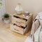 2-Drawer Nightstand, Sturdy Construction and Multiple Storage Options